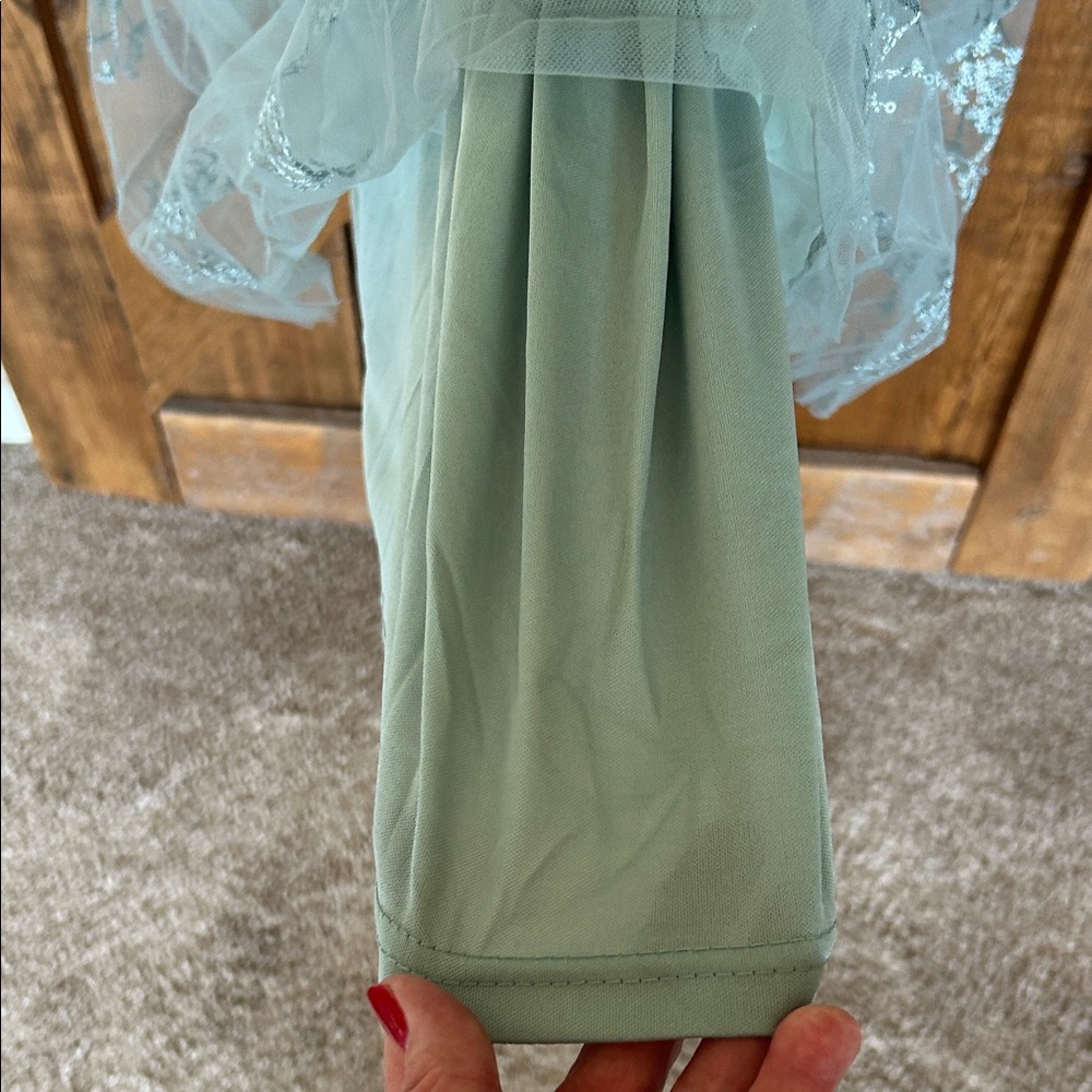 Baltic Born Sage Green Embroidered Maxi Dress - Picture 8 of 11